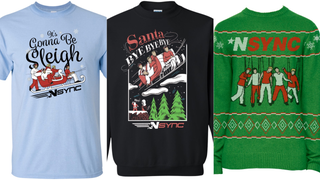 Feel Free to Get Me This 'Sleigh' Shirt From *NSYNC's Holiday Merch
